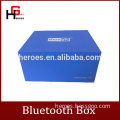 Trade Assurance High Quality Blue Square Paper Bluetooth Speak Packaging Box